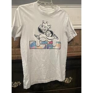 Lebron 22 Monopoly Tee Shirt Graphic Mens mall White Multicolor